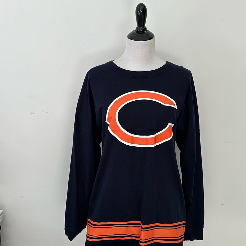 VS PINK - Chicago Bears Oversized Shirt - Long Sleeve